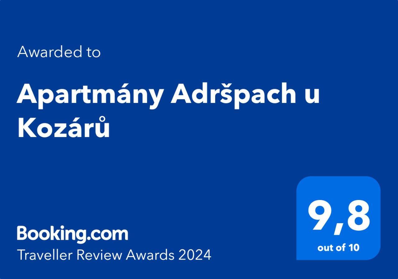 Apartmany Adrspach " U Kozaru " Teplice nad Metuji Ngoại thất bức ảnh